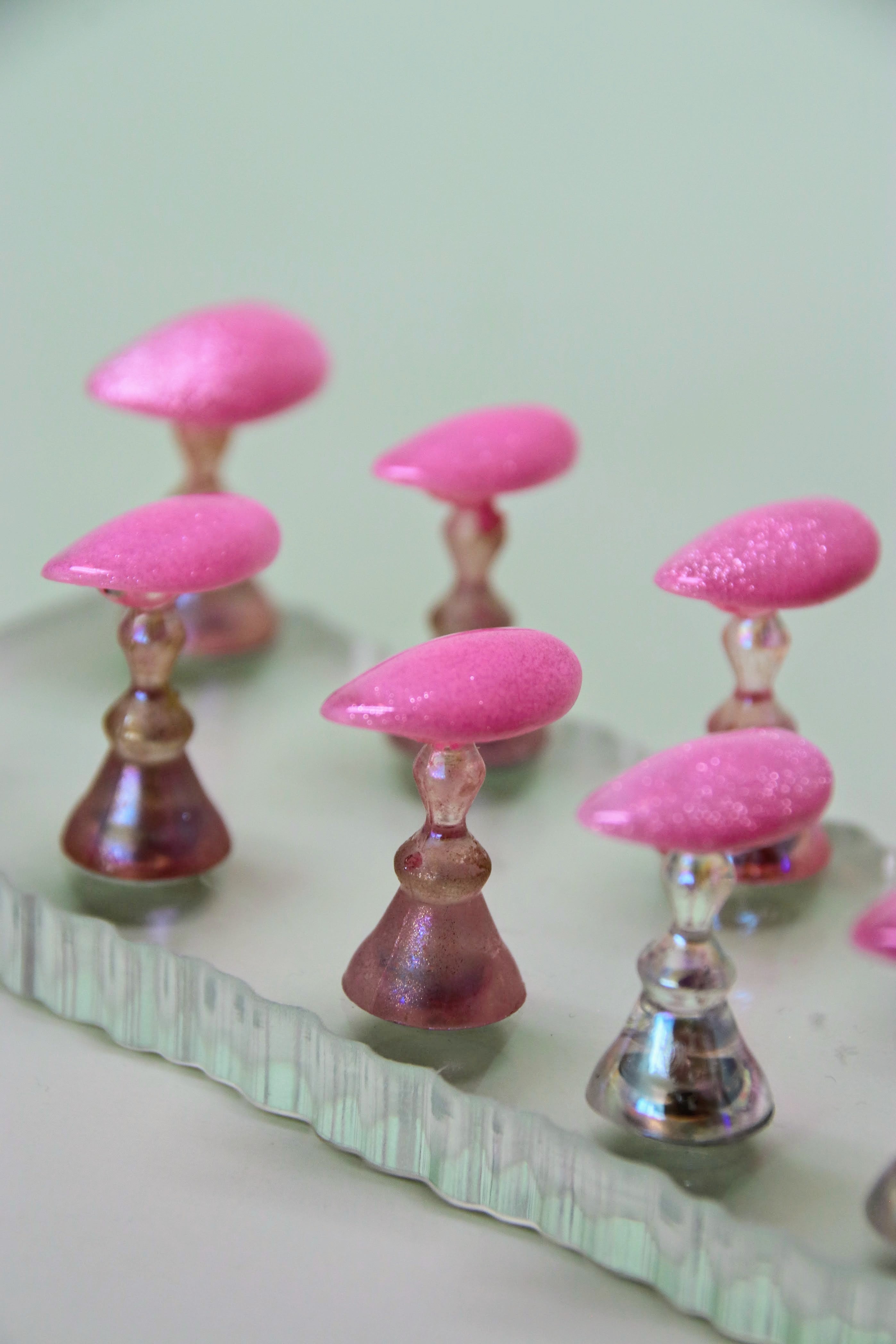 Pink Bubble Gum Cat Eye
